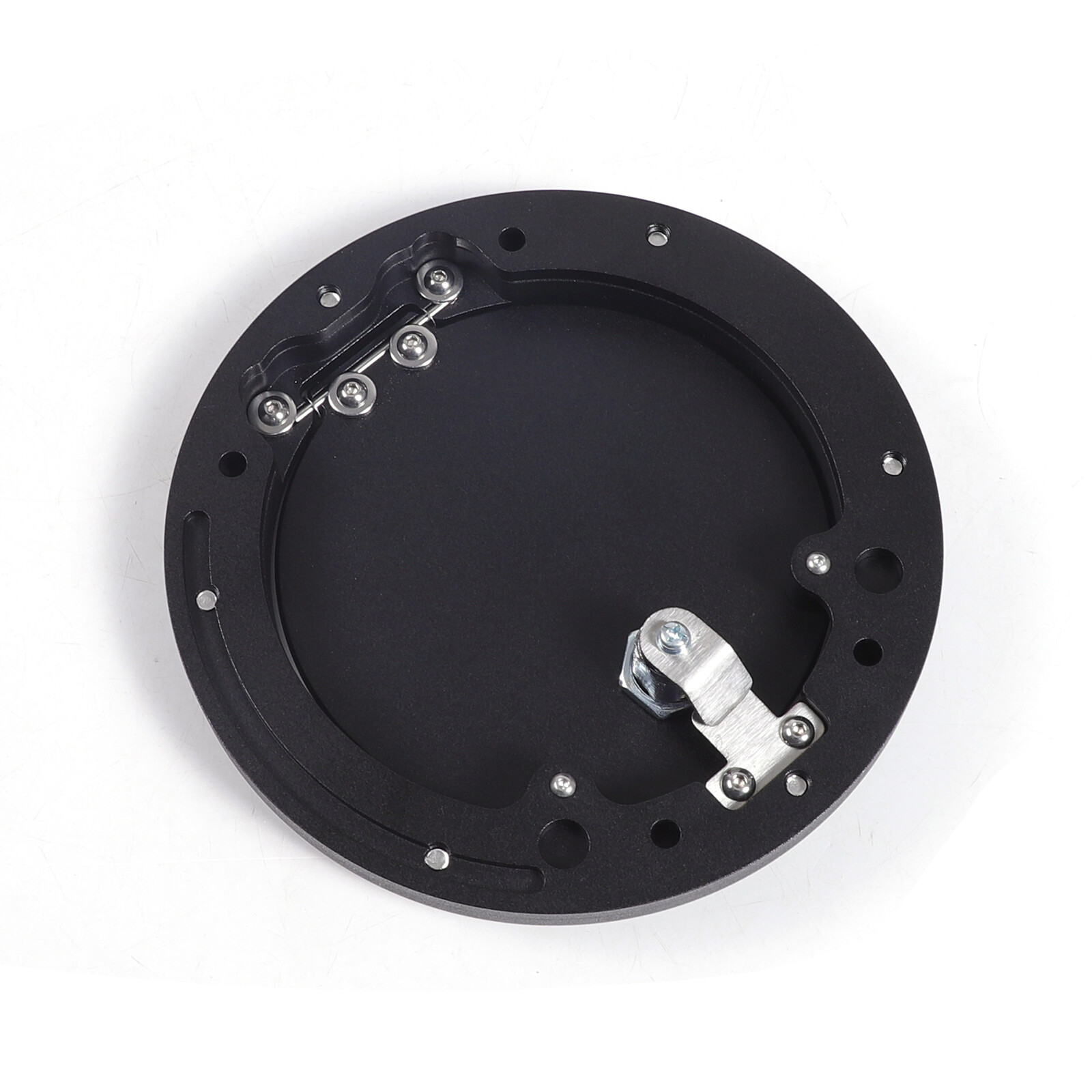 Locking Fuel Door Black Gas Tank Cap Cover Lock Key For Toyota Tundra 2007-2021