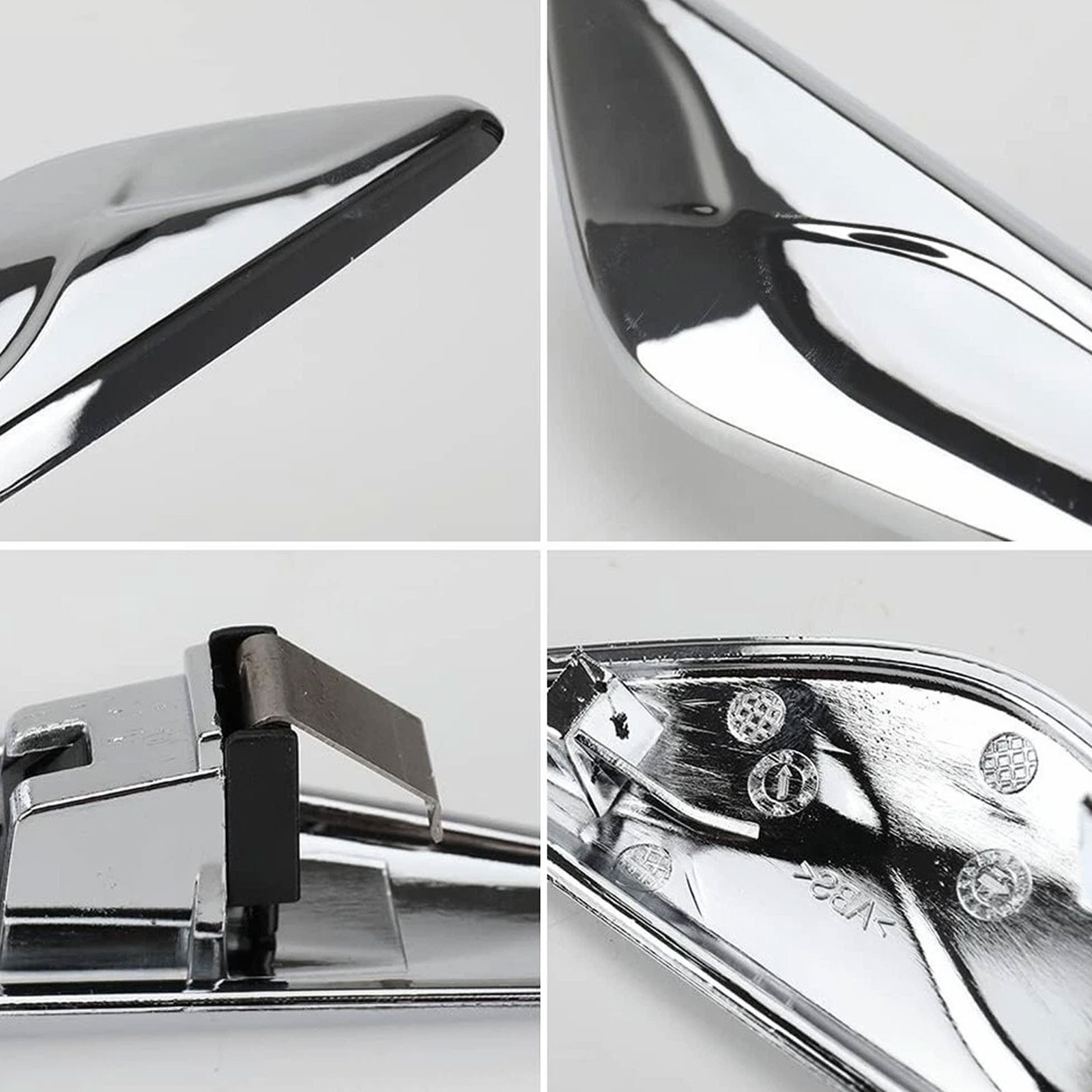 Chrome Front Left Fender Trim Finisher For BMW 2015-2017 X3 X4 F25 F26 EW lyq5