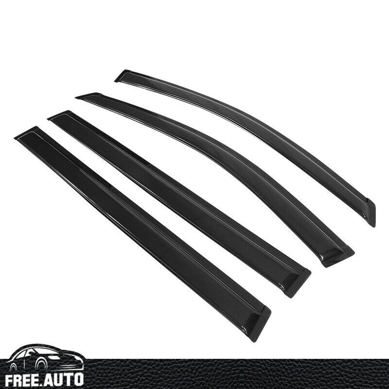 For 04-10 Toyota Sienna Acrylic Window Visor Rain Deflector Guard 4PCS Set