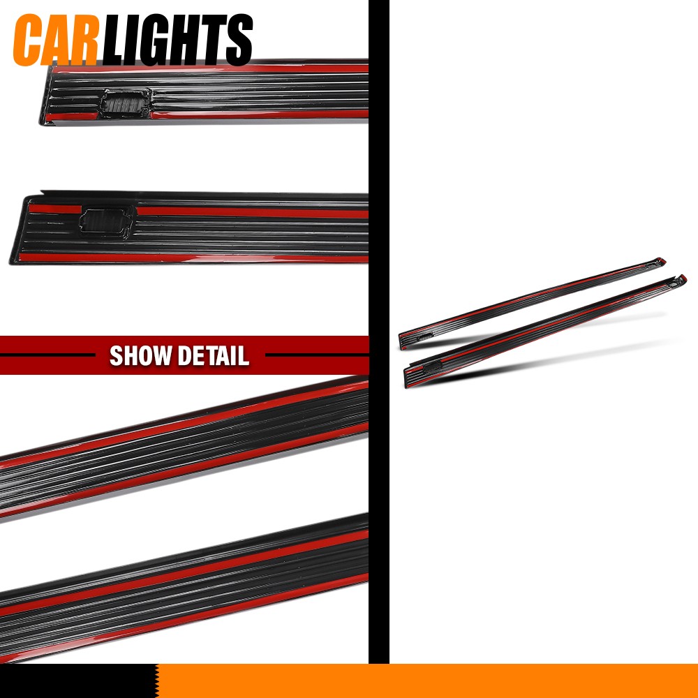 Fits 02-16 Ford F250 F350 2C3Z99291A40BAA 6-3/4 FT Side Bed Rail Molding Covers