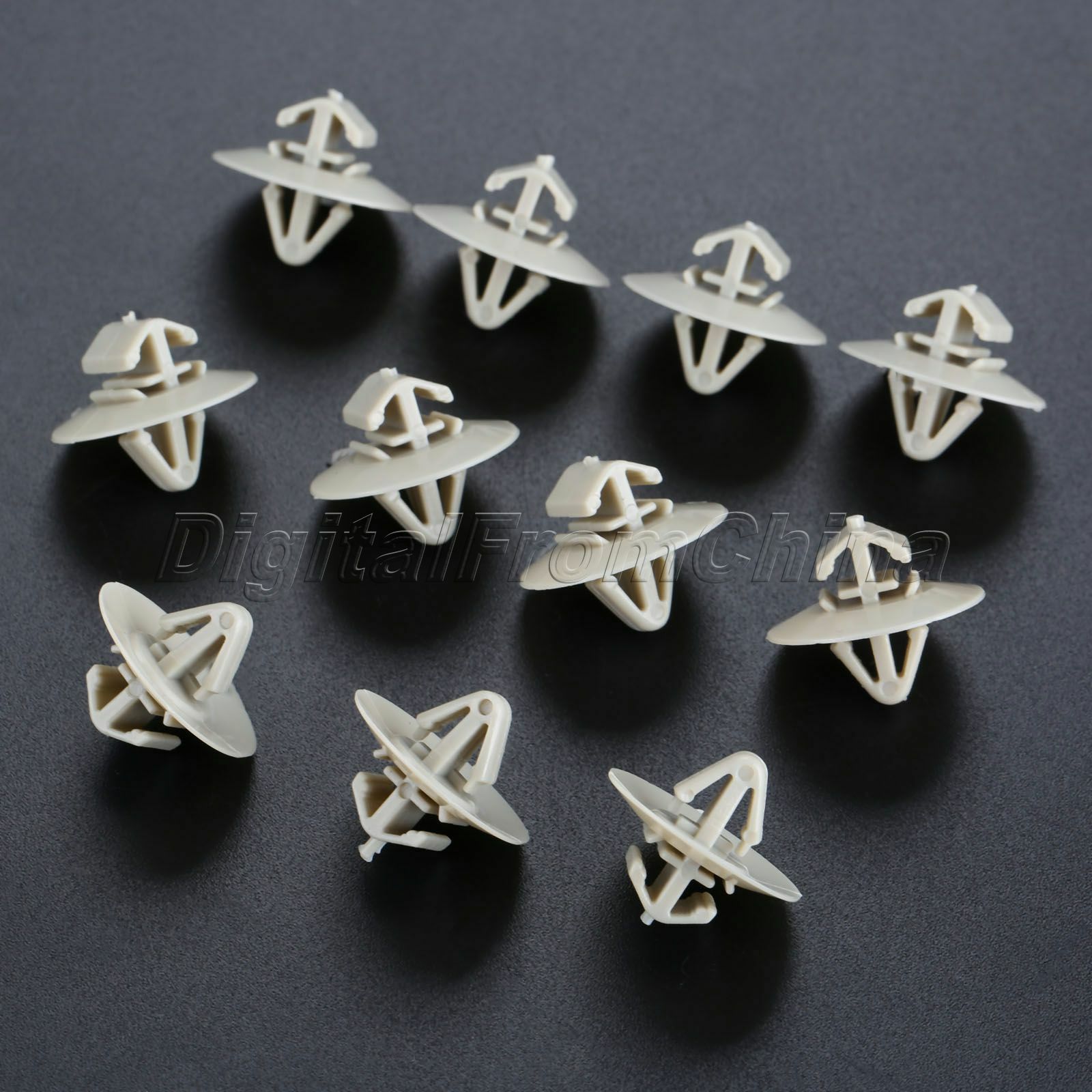 50x Car Auto Door Trim Clips Retainers Side Moulding for Renault Kangoo Master