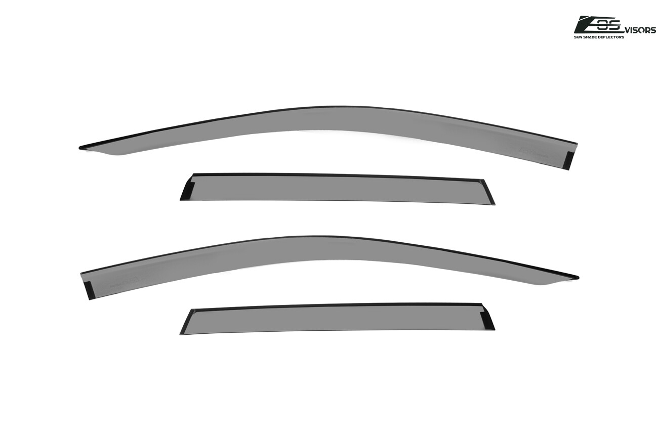 EOS Visors For 19-Up Toyota Rav4 JDM Tape-On Style Side Vents Window Rain Guards