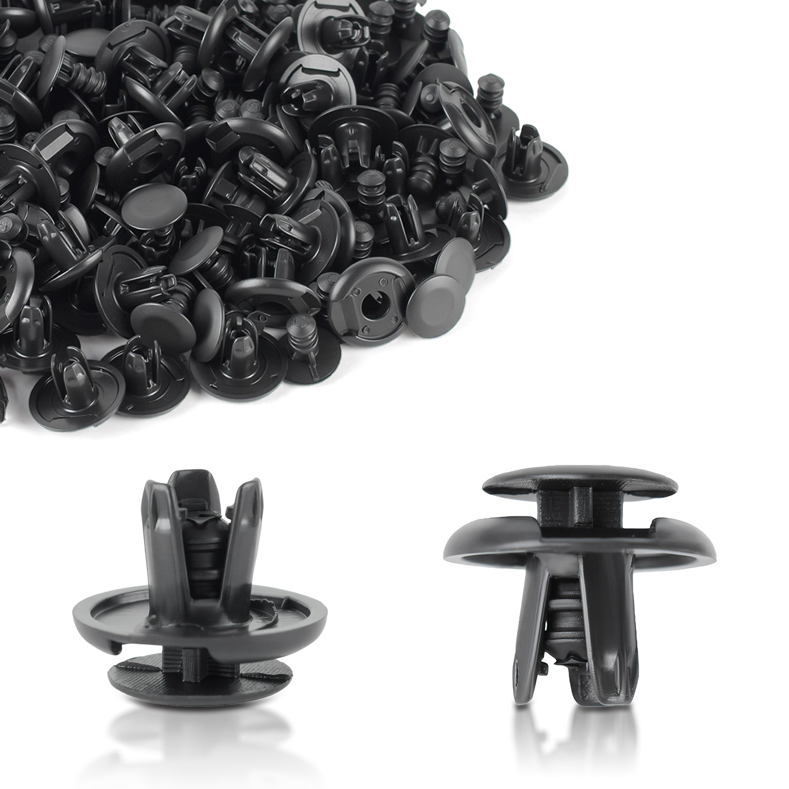 100pc Fender Splash Shield Clips Push Pin Fastener Retainer For Honda Accord New