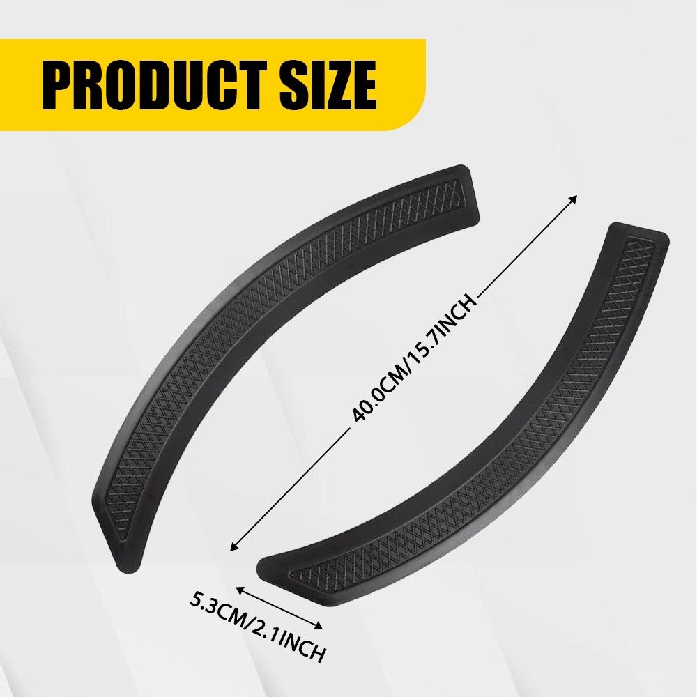 2X Black Front Fender Side Vent Cover For Mitsubishi Lancers 2002 03-2016 Evo EV