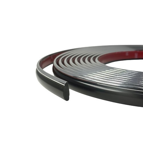Vintage Style 7/8″ Black & Chrome Side Body Molding for Chevy Caprice 33-916-01