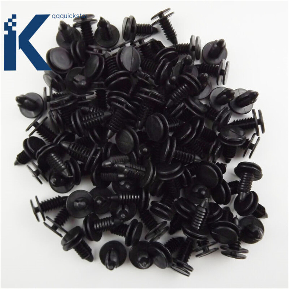 100pcs Door Panel Plastic Clip Fasteners For Chrysler Dodge Ram Pickup