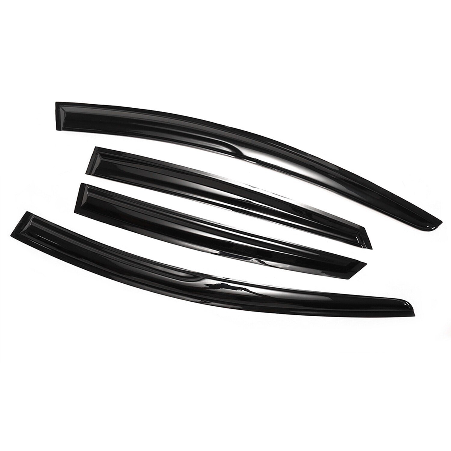 For 2012-2018 Ford Focus Sedan & Hatch JDM Window Visor Vent Shade Rain Guards