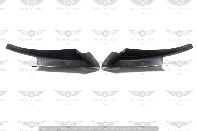 PERFORMANCE STYLE CARBON FIBER FRONT SPLITTERS FOR BMW M3 E92 E93 E90 2007-2013