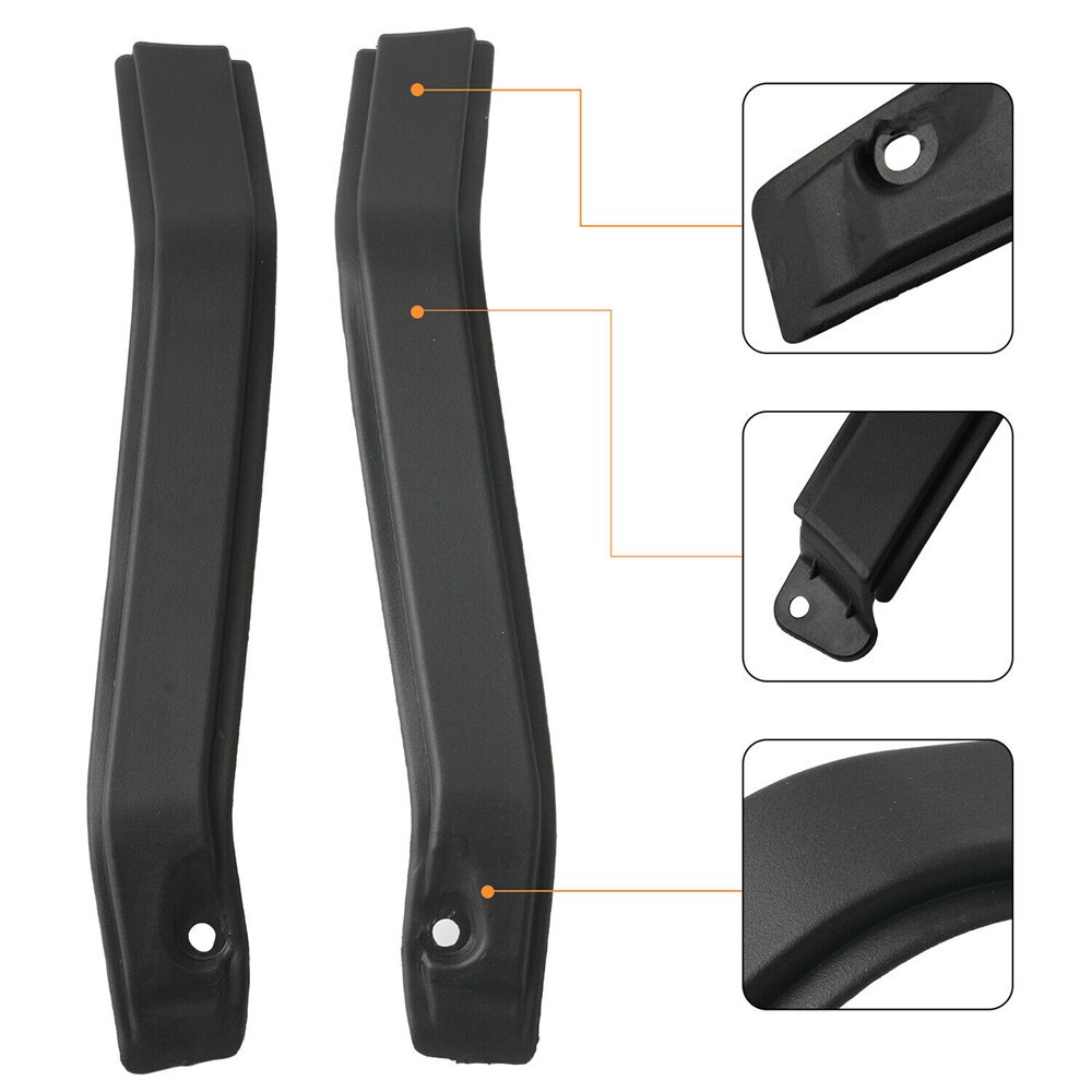 Left & Right Upper Cab Corner Roof Side Trim Molding For Ford F-150 2009-2014