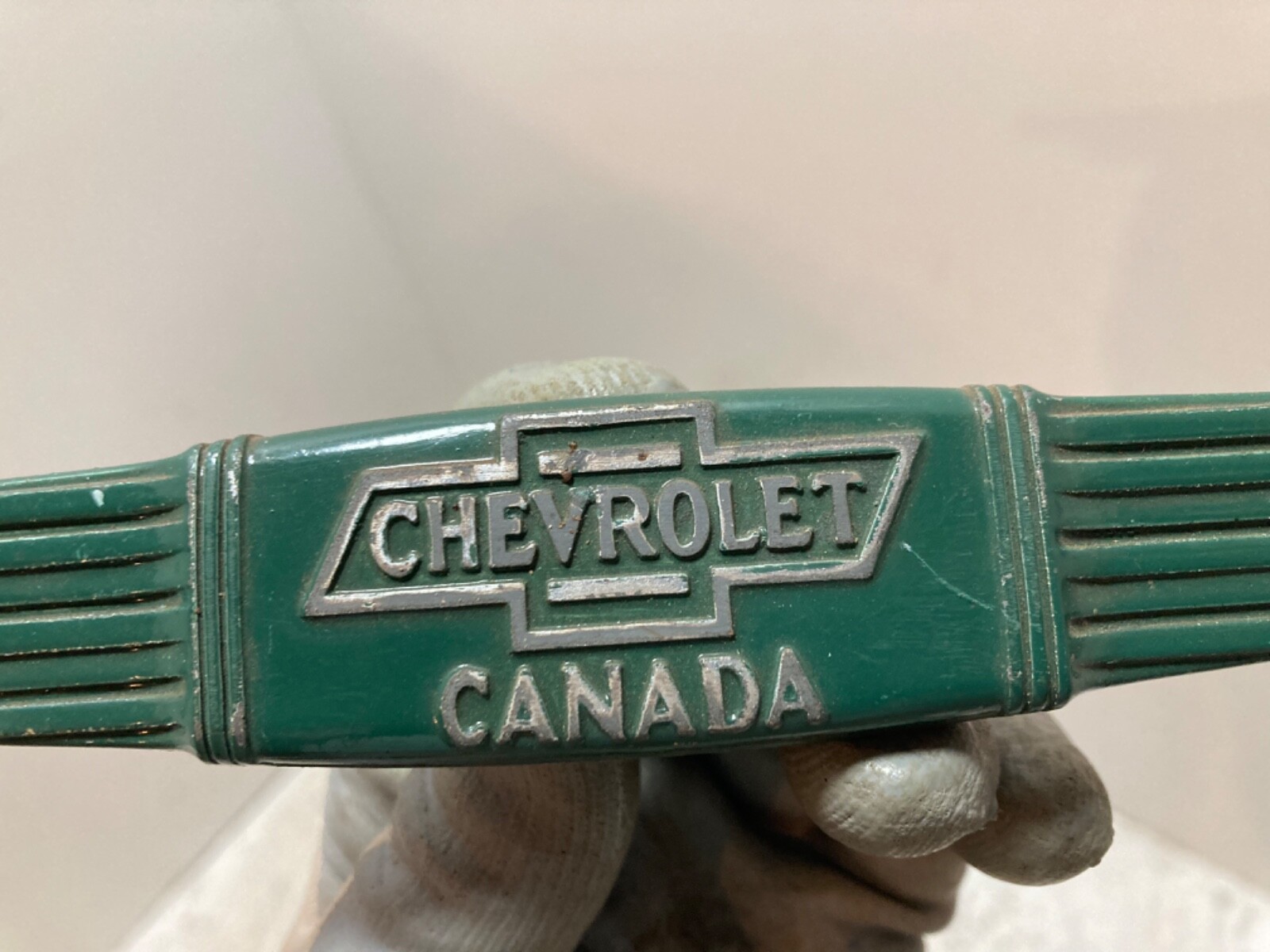 1937 Chevrolet Deluxe Trunk Deck Lid Emblem Medallion Trim Canada