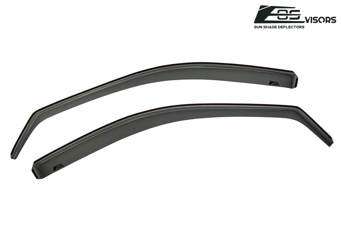 EOS Visors For 11-21 Jeep Grand Cherokee IN-CHANNEL Side Window Rain Deflectors