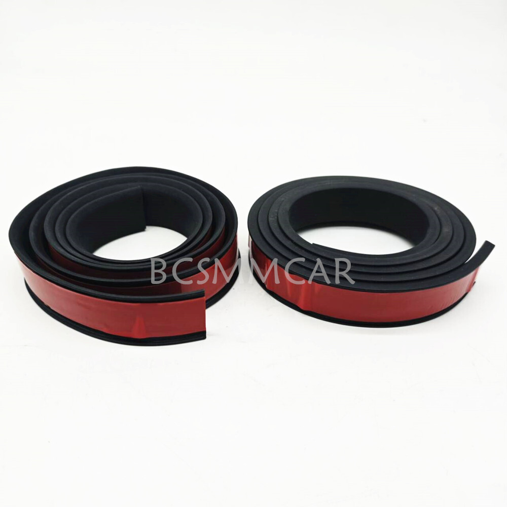 Car Wheel Eyebrow Arch Lip Trim Lips Fender Flares Protector Strip 1.5m 1Pair