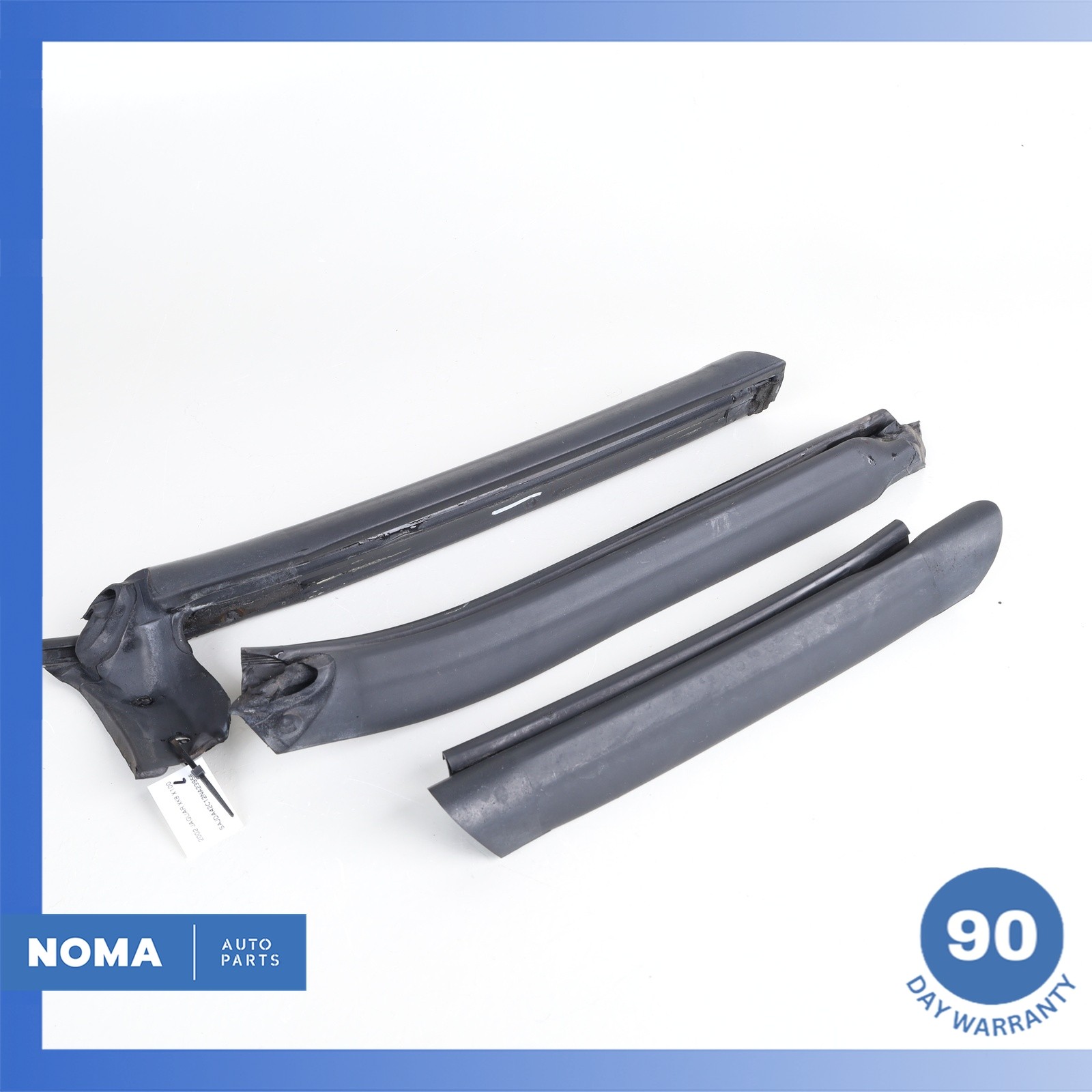 97-06 Jaguar X100 XK8 XKR Convertible Top Roof Left Molding Rubber Seal Set OEM