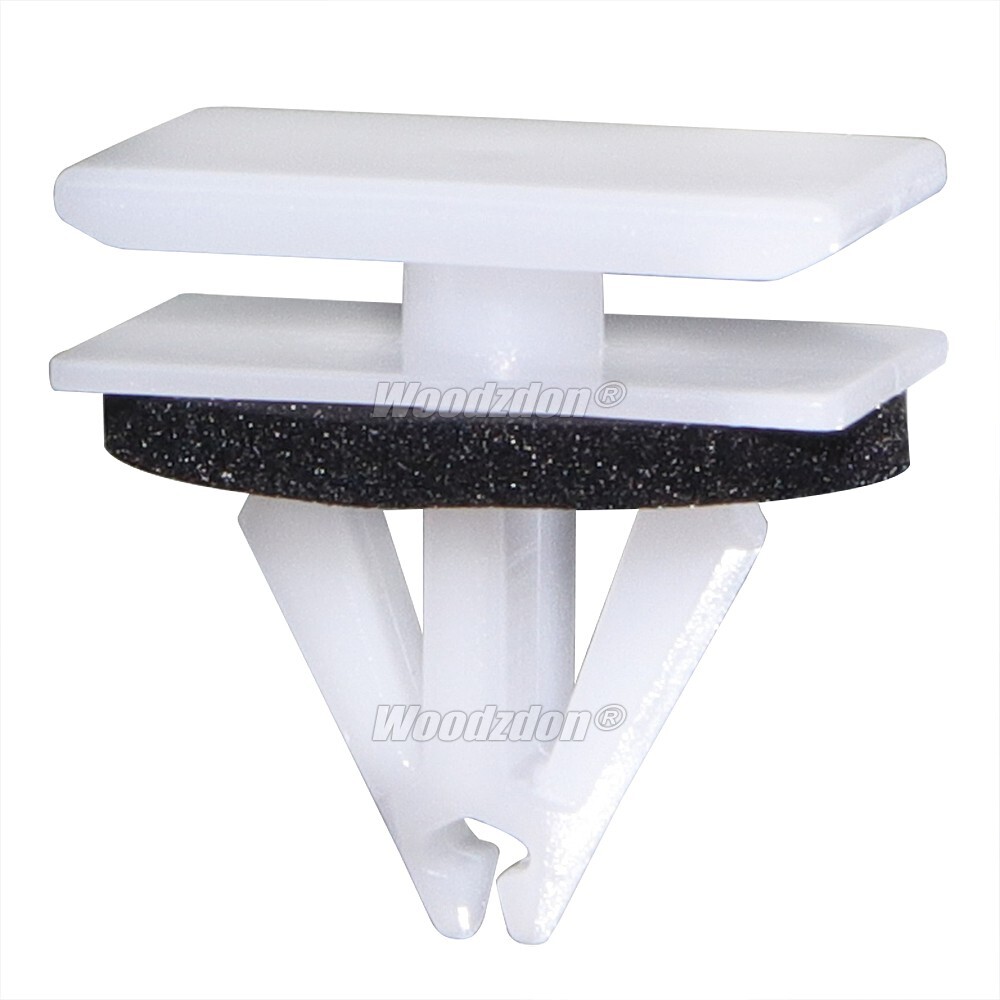 Pack of 50 Door & Rocker Molding Retainer Clip with Sealer for Ford W716352-S300