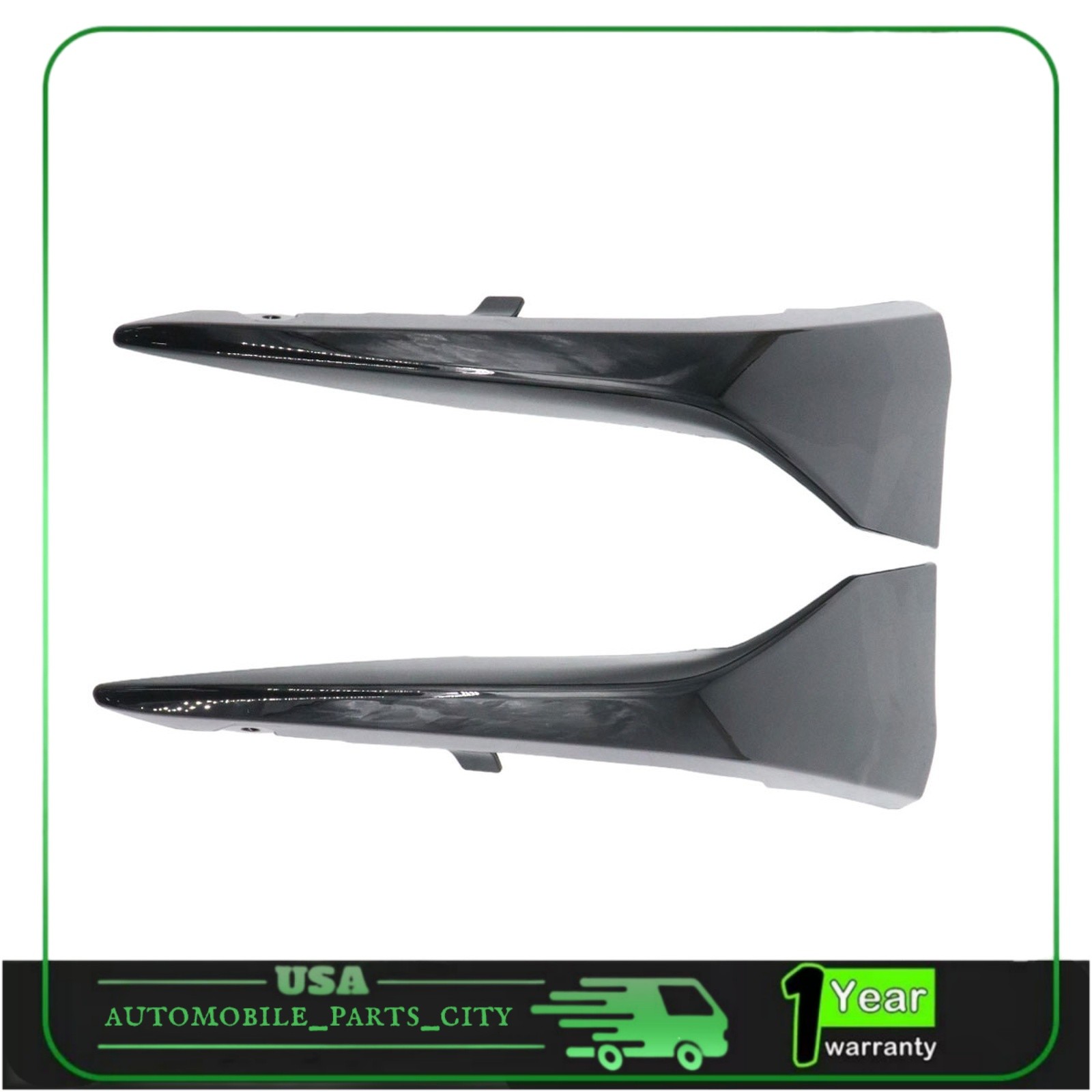 For 2025 Toyota Camry SE Front Bumper Side Lower Trim Set Driver Passenger Side