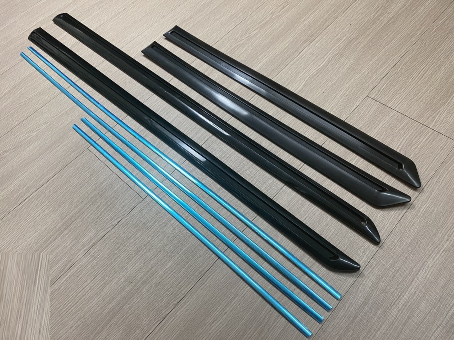 For Toyota Corolla 2003-2008 door body side molding chrome trim 3M-UNPAINTED