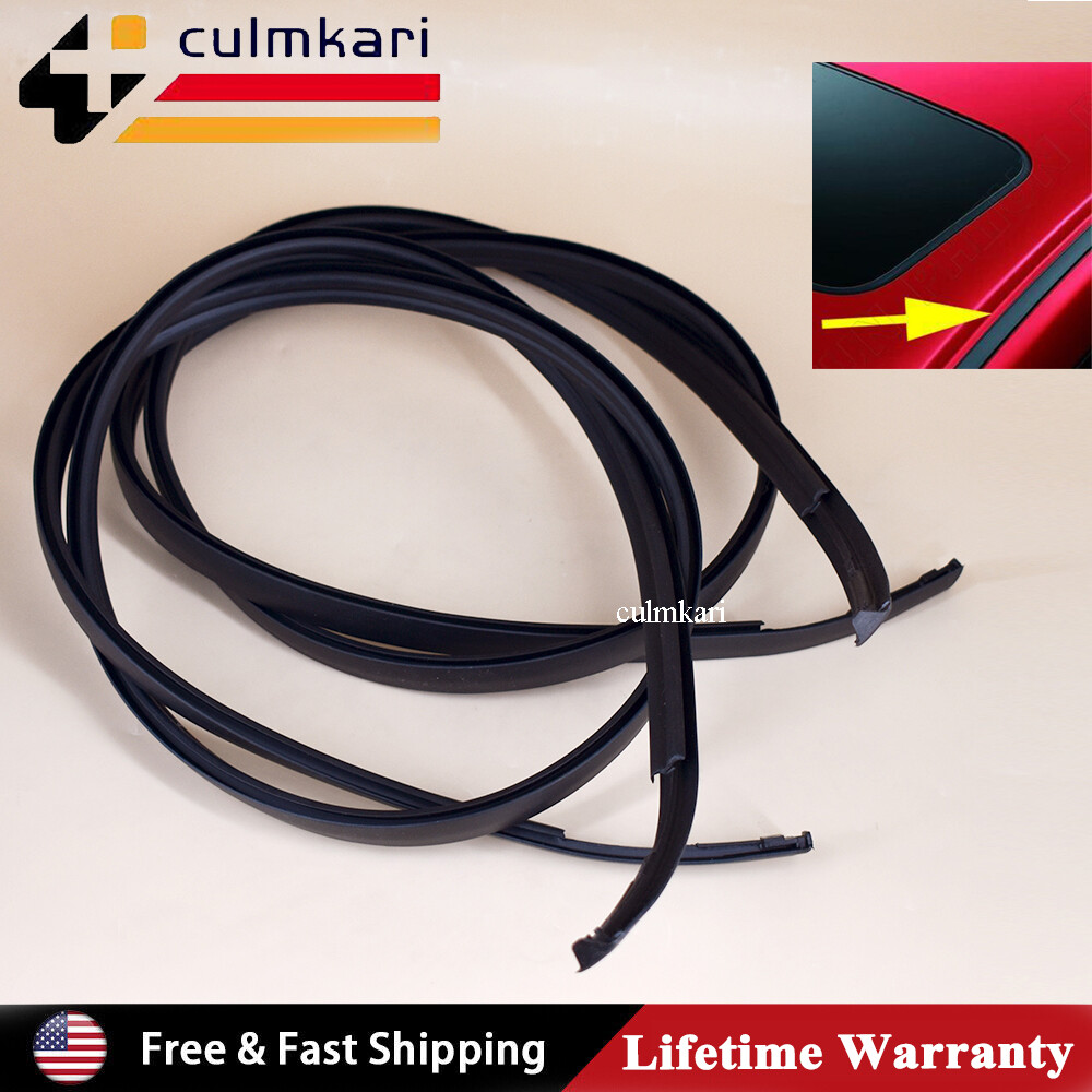 2x Roof Drip Moulding Side Trim for 2007-2011 Toyota Yaris Hatchback 75551-52130