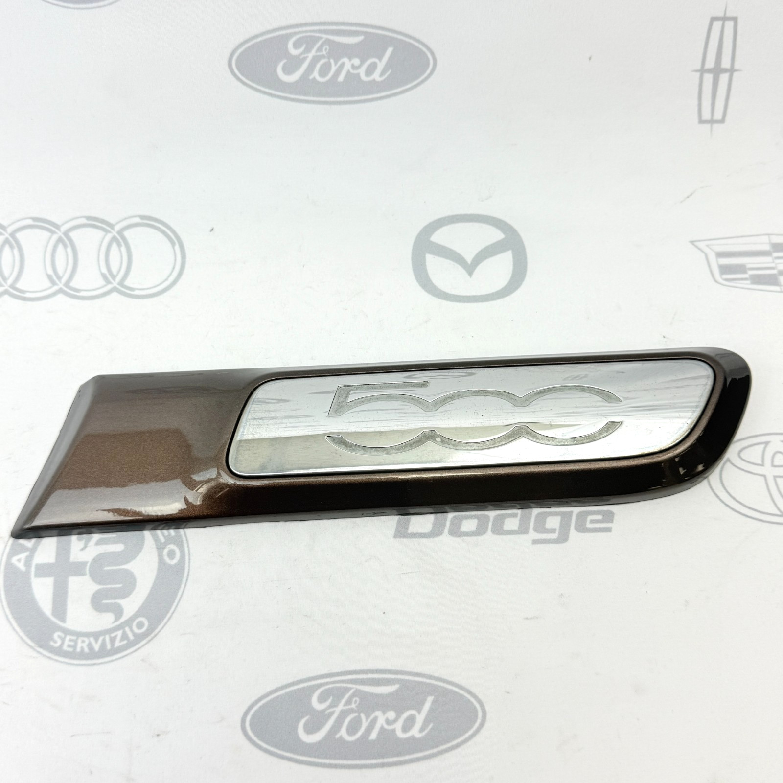 2012-2019 FIAT 500 Front Left Driver LH Door Exterior Molding Trim OEM 1SJ37KTM