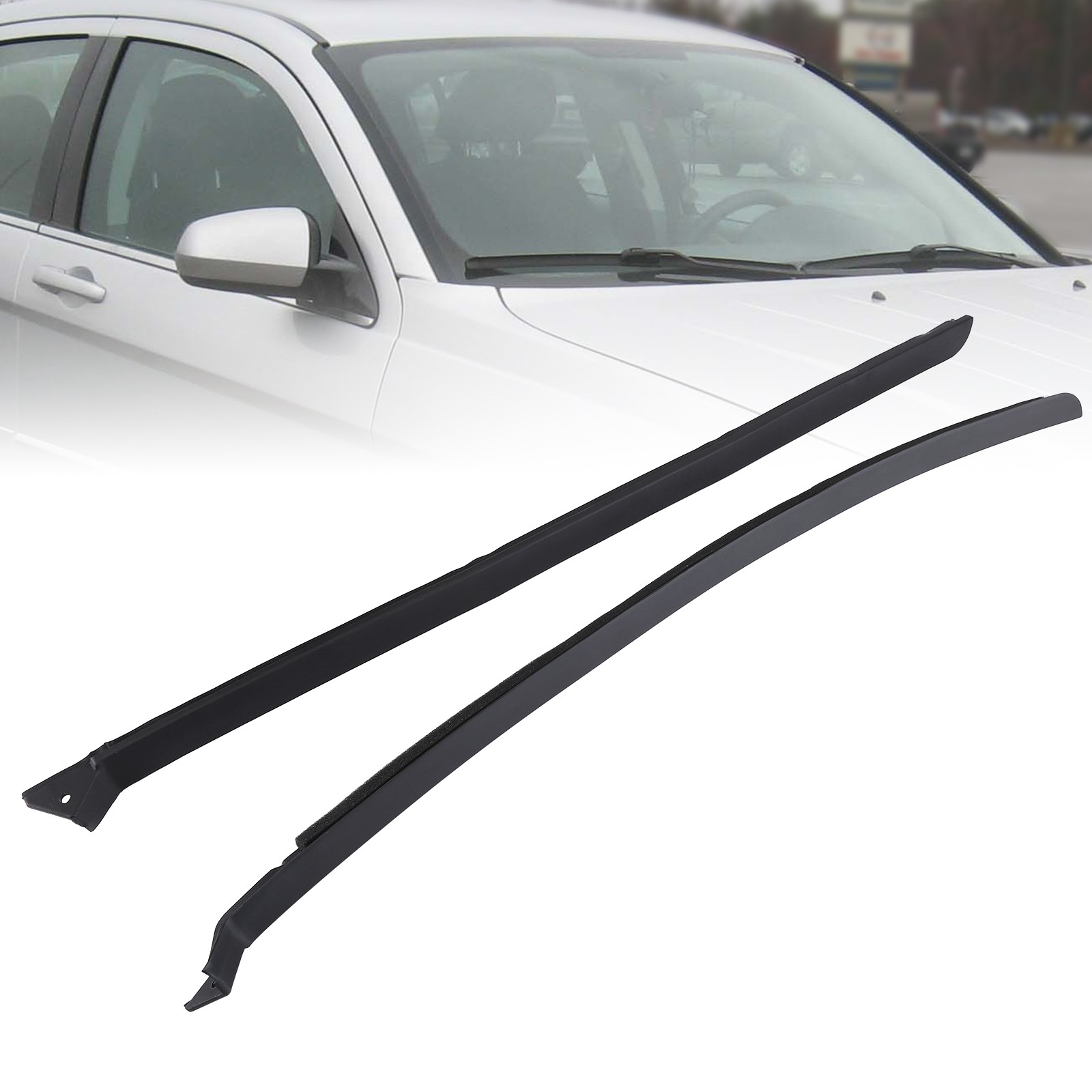 2pcs 04805889AC For 2005-2010 Chrysler 300 Windshield Pillar Molding LH/RH US