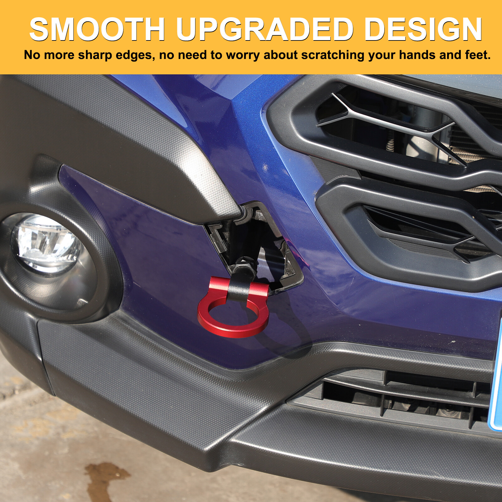 Red Track Racing Tow Hook Trailer For Subaru Crosstrek 2024-2025