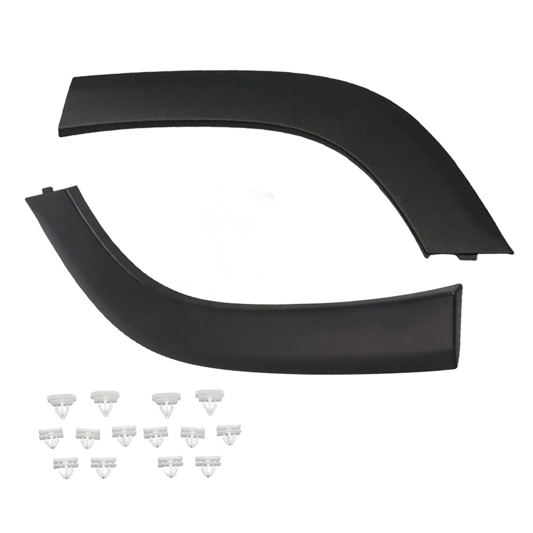 Fit For GMC Terrain 2018-2024 2Pcs Rear Left＆Right Side Wheel Opening Molding