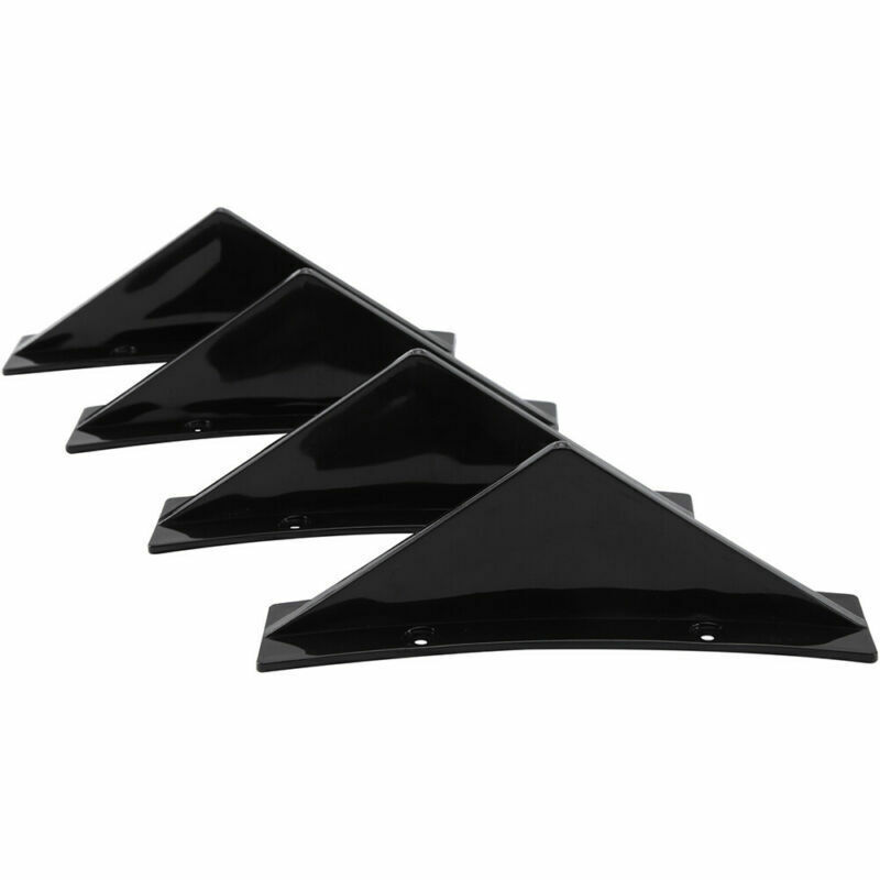 For Mini Cooper Clubman Paceman Countryman Rear Bumper Lip Diffuser 4 shark Fin
