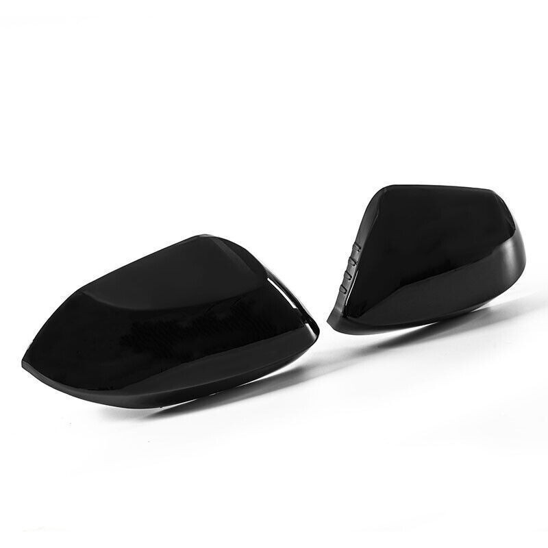 For Toyota Corolla 2020-2026 abs Glossy Black Rearview Mirror Cover Trim 2PCS