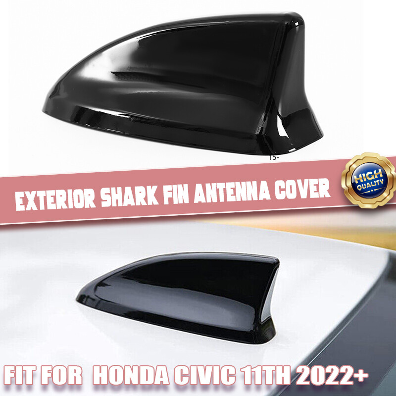 Exterior Shark Fin Antenna Cover For Honda Civic 11th 2022-2023 Sedan Hatchback