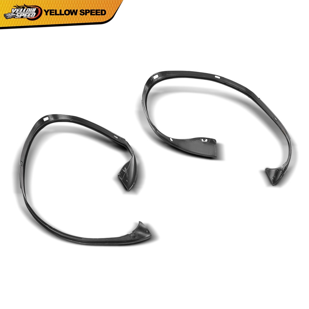 Headlamp Rubber Seal Trim Decorative Strip Pair Fits Porsche Cayenne 2011-2014