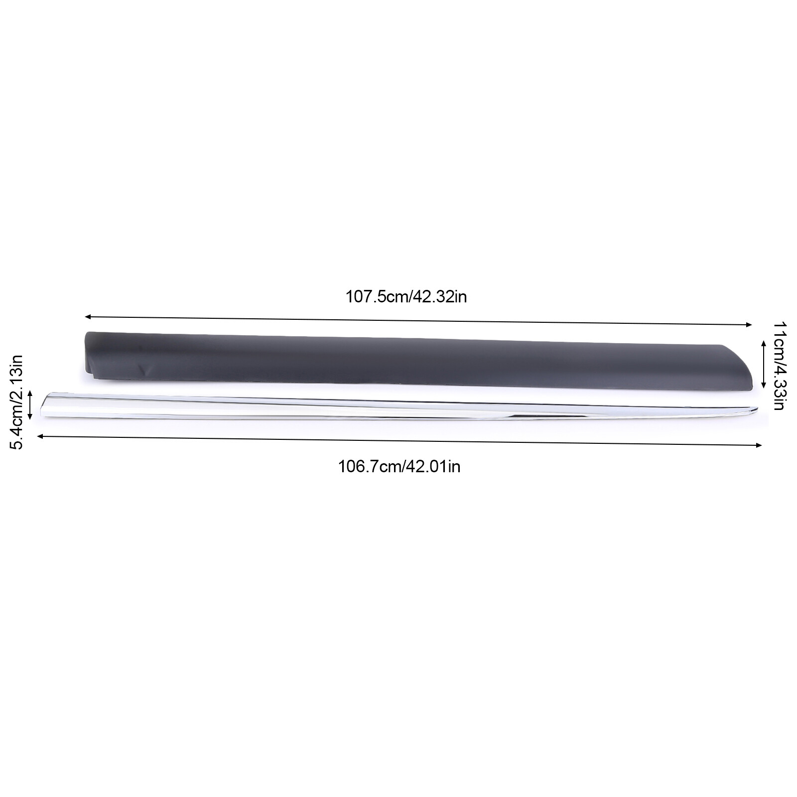 For Lexus RX350 RX450h 2010-2015 75072-0E010 Driver Front Door Lower Molding