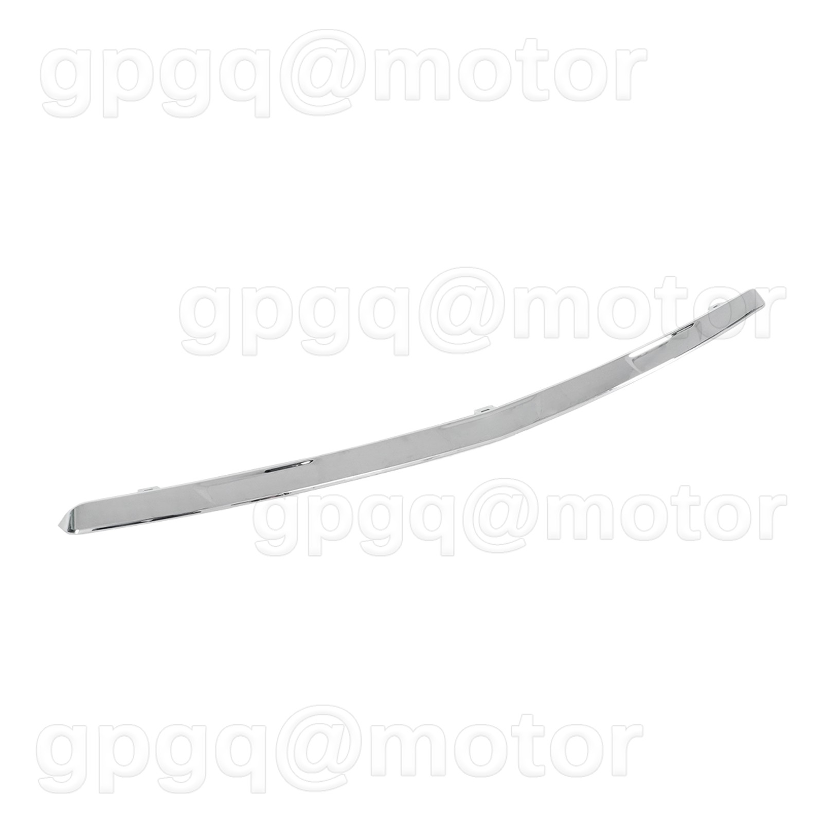 For Acura MDX 2017-20 Chrome Front Lower Bumper Face Bar Trim Molding Step Pad