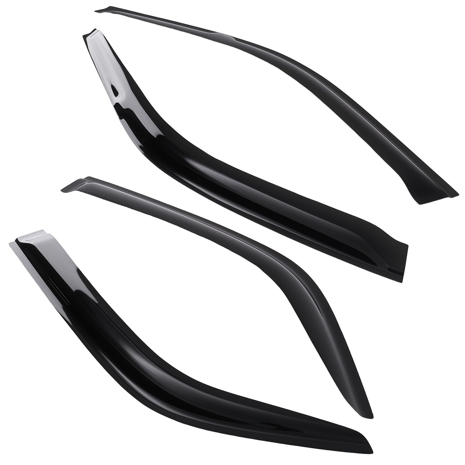 Rain Guard Window Deflectors for Honda Civic Sedan 1992-1995 Acrylic