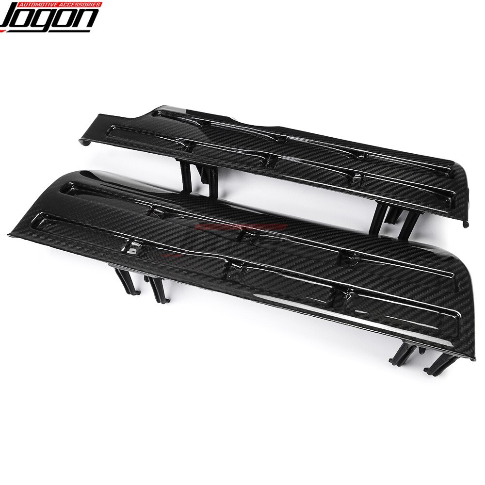Real Carbon Engine Bay Side Covers For Dodge Challenger SRT Hellcat 6.2L 2015-23