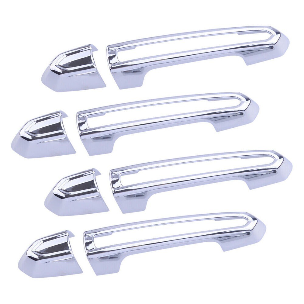 8pc Chrome Door Handle Cover Trim Fit For Cadillac ATS XTS CT6 XT4 XT5 XT6 2013+
