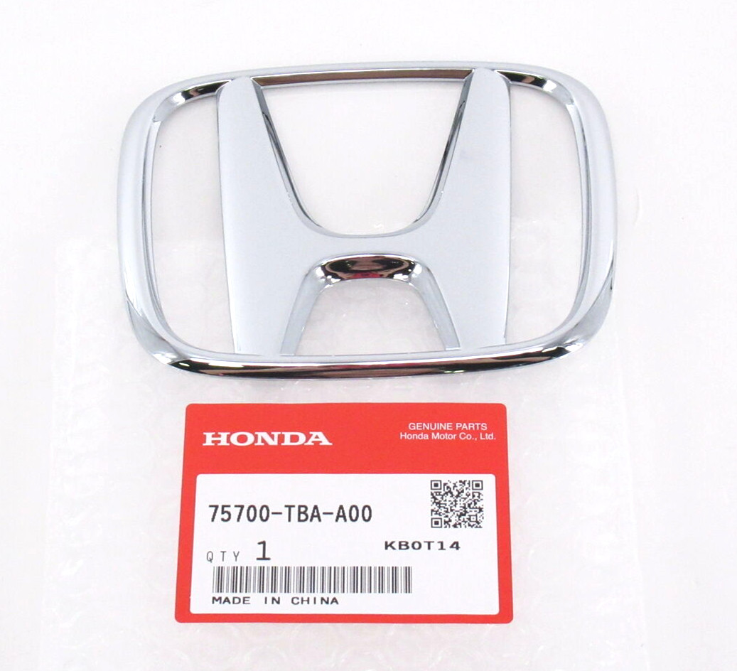 Genuine Honda 75700-TBA-A00 Front Grille Emblem 2016-2020 Civic