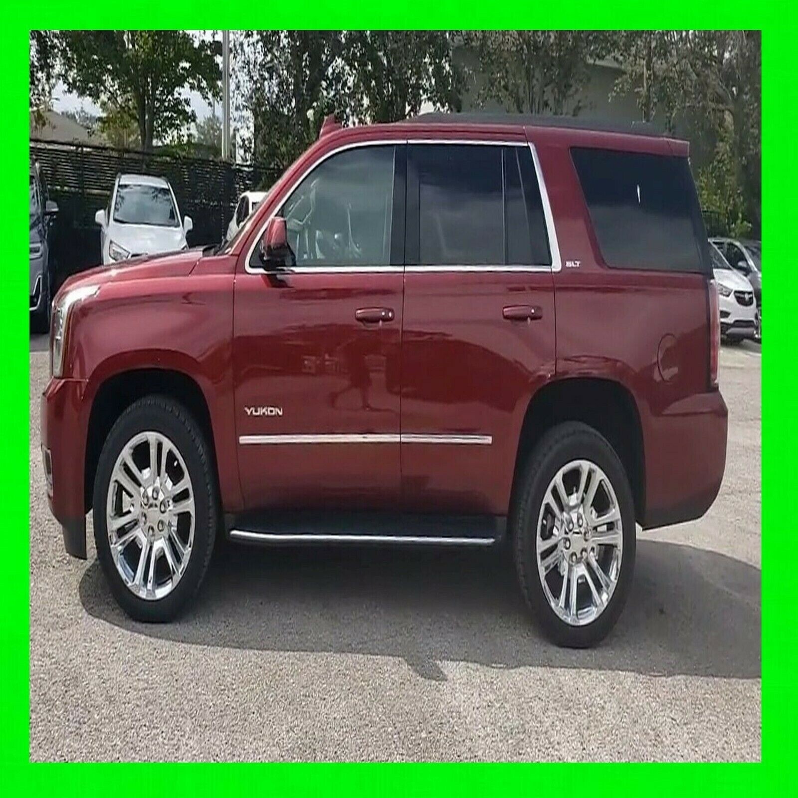 CHROME SIDE DOOR BODY MOLDING TRIM for 2015-2020 GMC YUKON 2016 2017 2018 2019