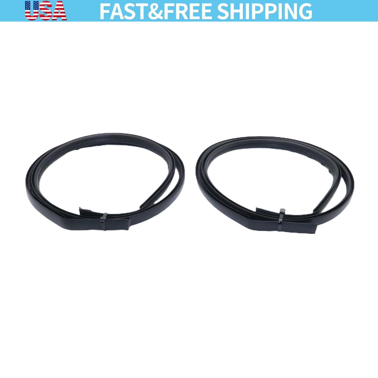 New Pair Roof Trim Moldings For Toyota Yaris Sedan 2007 2008 2009 2010 2011