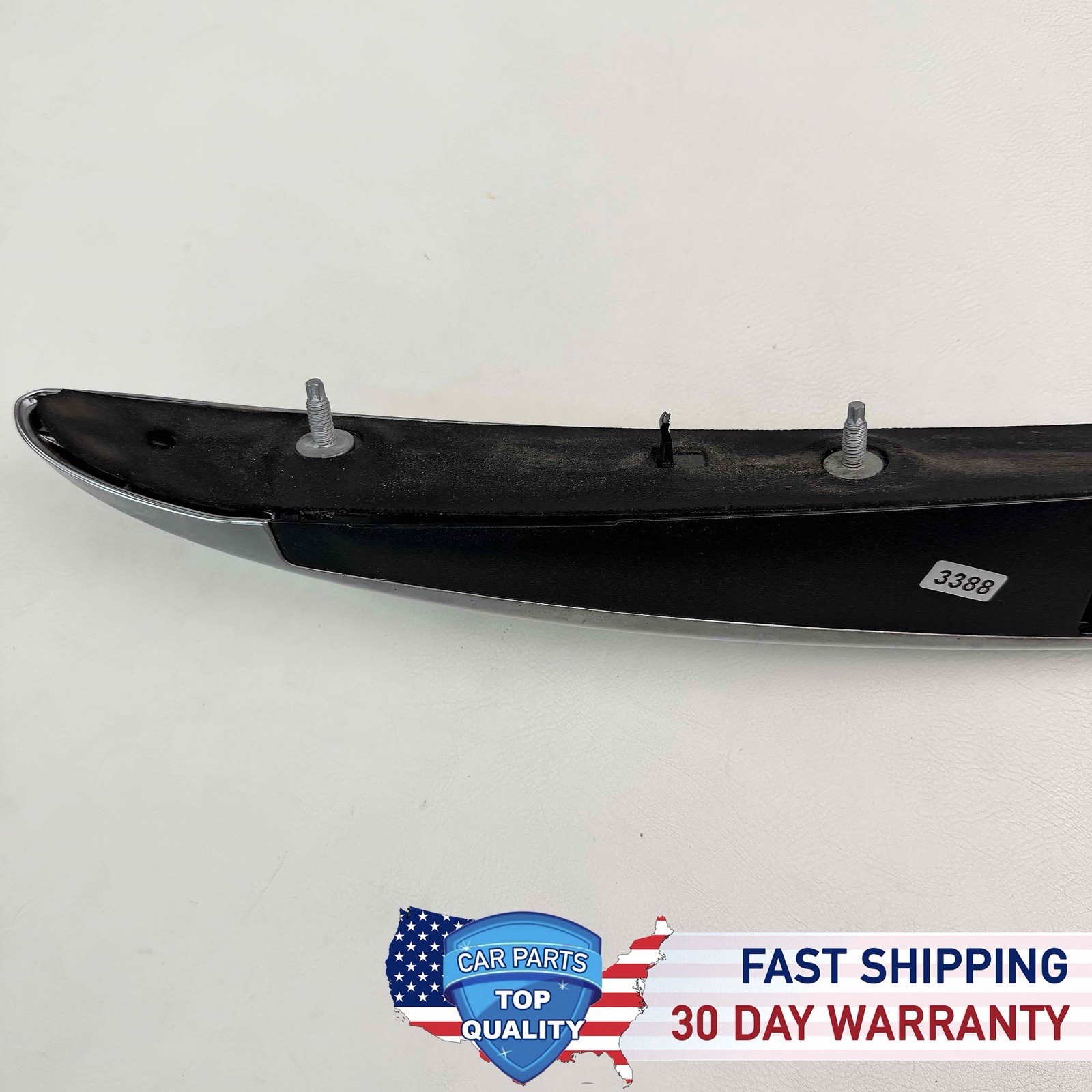 2016-2018 Fiat 500x Rear Trunk Satin Chrome Lid Molding w/ Camera OEM 6QZ04U00AA