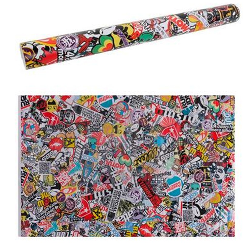 1x Cool Vinyl Graffiti Sticker Bomb Skate Laptop PVC Stickers Car Decal Gifts