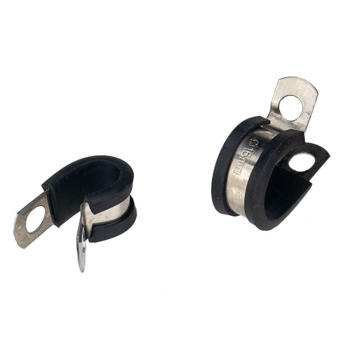 Car Hose Wire Cable Rubber Insulated Clamps Auto Parts Anti-rust Anti-corrosion