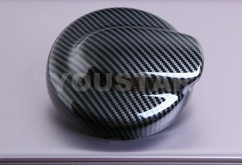 CARBON EFFECT Gas Cap Fuel Cover for MINI Cooper S Clubman R55 07-14 R56 06-13