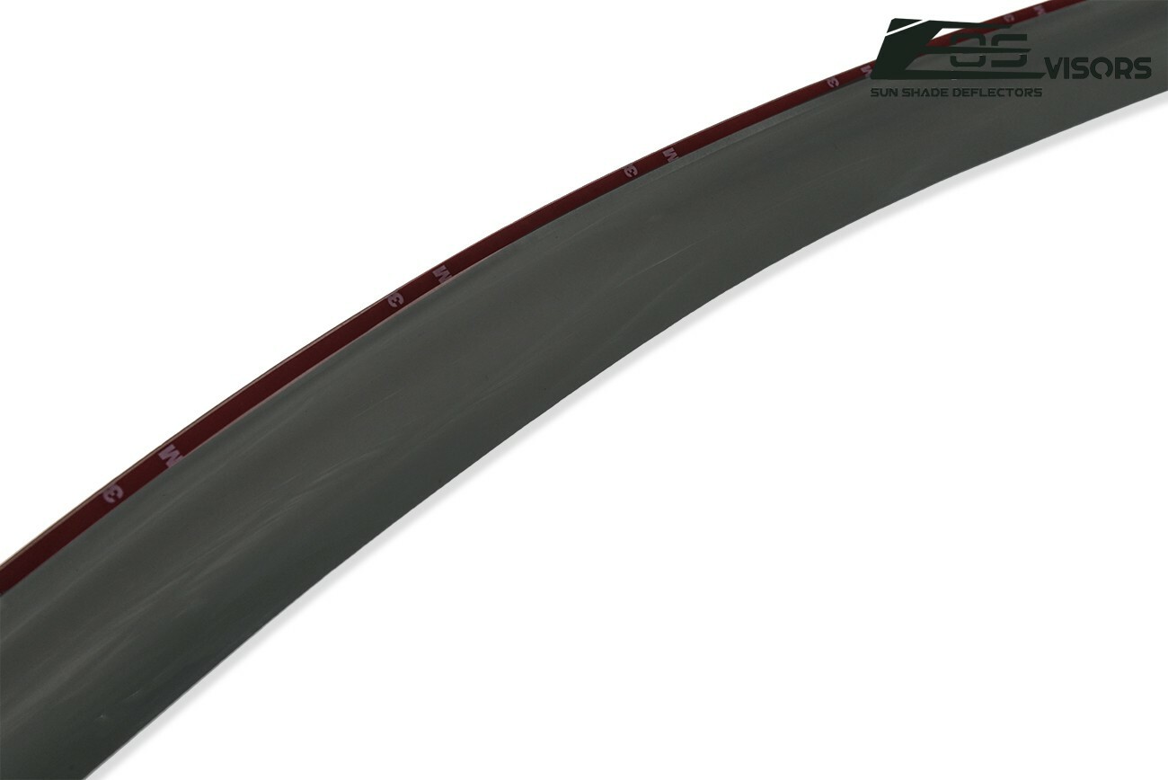 JDM IN-CHANNEL SMOKE TINTED Side Window Sun Shade Rain Guards For 05-10 Scion tC