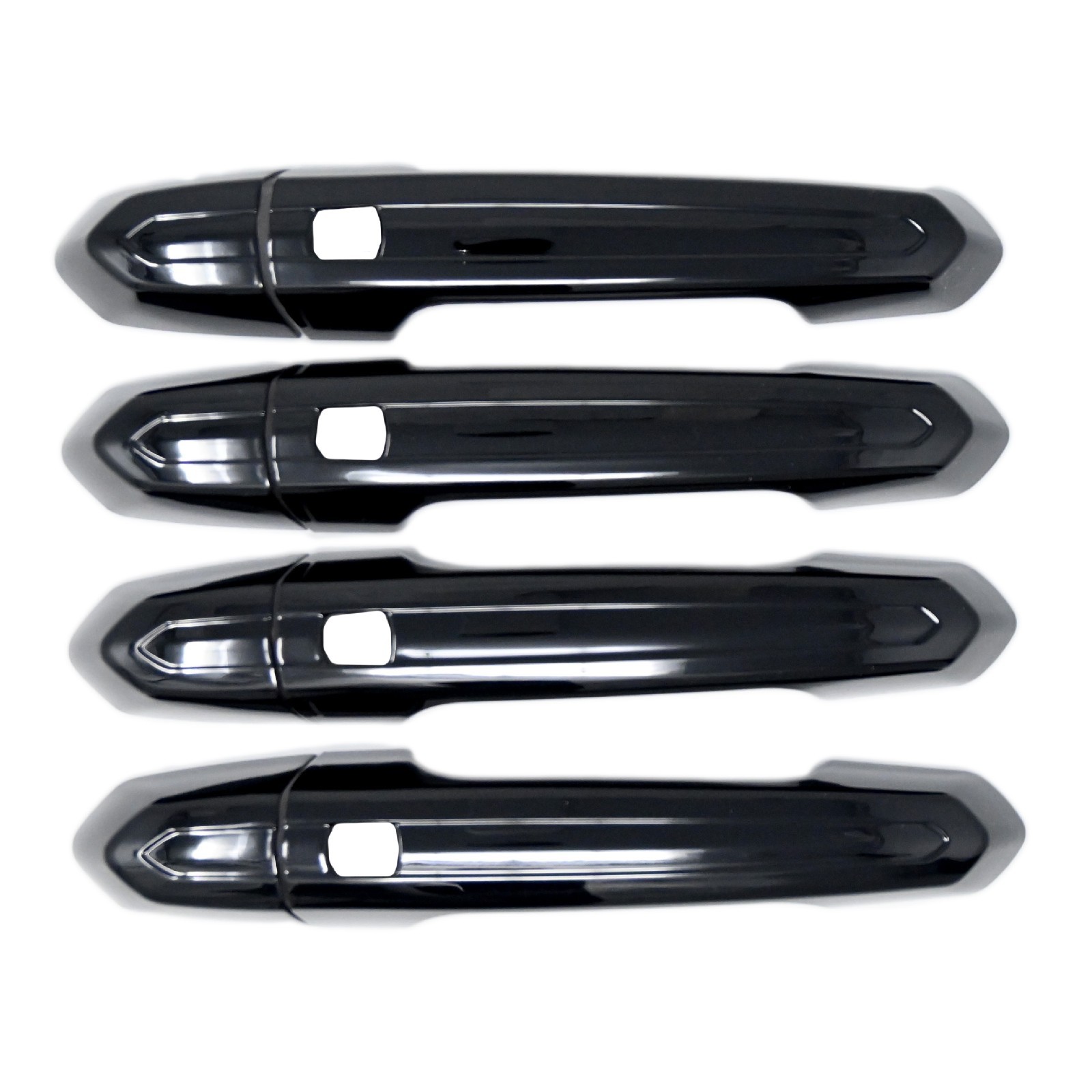 Chrome Delete Gloss Black Patented Door Handle Cover for 2020-2025 Cadillac XT6