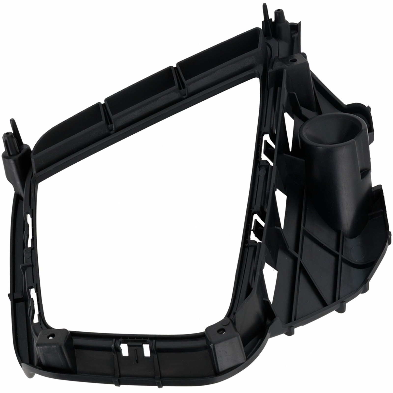 CAPA Right Passenger Headlight Molding Fits 22-24 Hyundai Tucson Matte Black