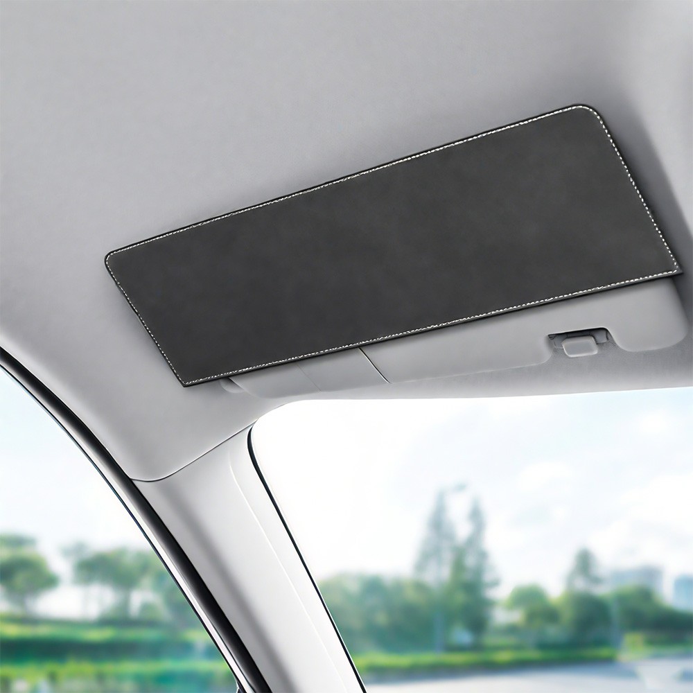 Car Sun Visor Shade Extender Sunshades Extension Board Shield Blocker Front Side