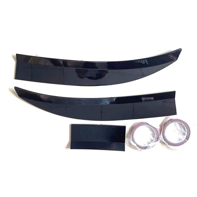 For Car Sedan Adjustable Rear Spoiler Lip Trunk Roof Tail Wing Universal Black