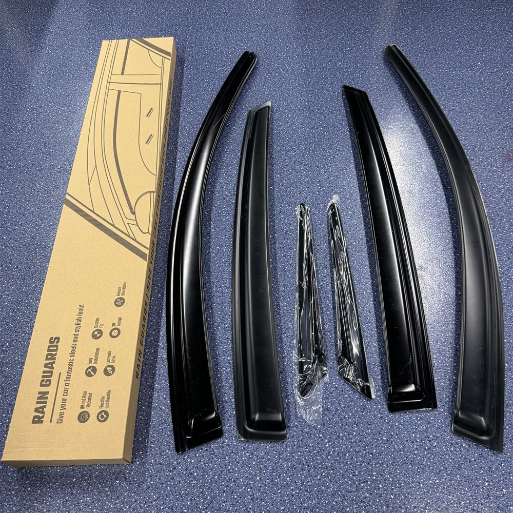 For 2023-2025 Honda Accord Sedan JDM Window Visor Vent Shade Rain Guards 6pc Set