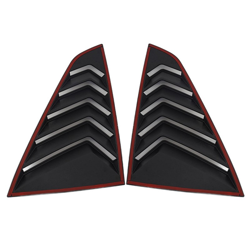 For Ford Mustang S650 Dark Horse GT 2024-2025 Rear Window C Pillar Louver Covers
