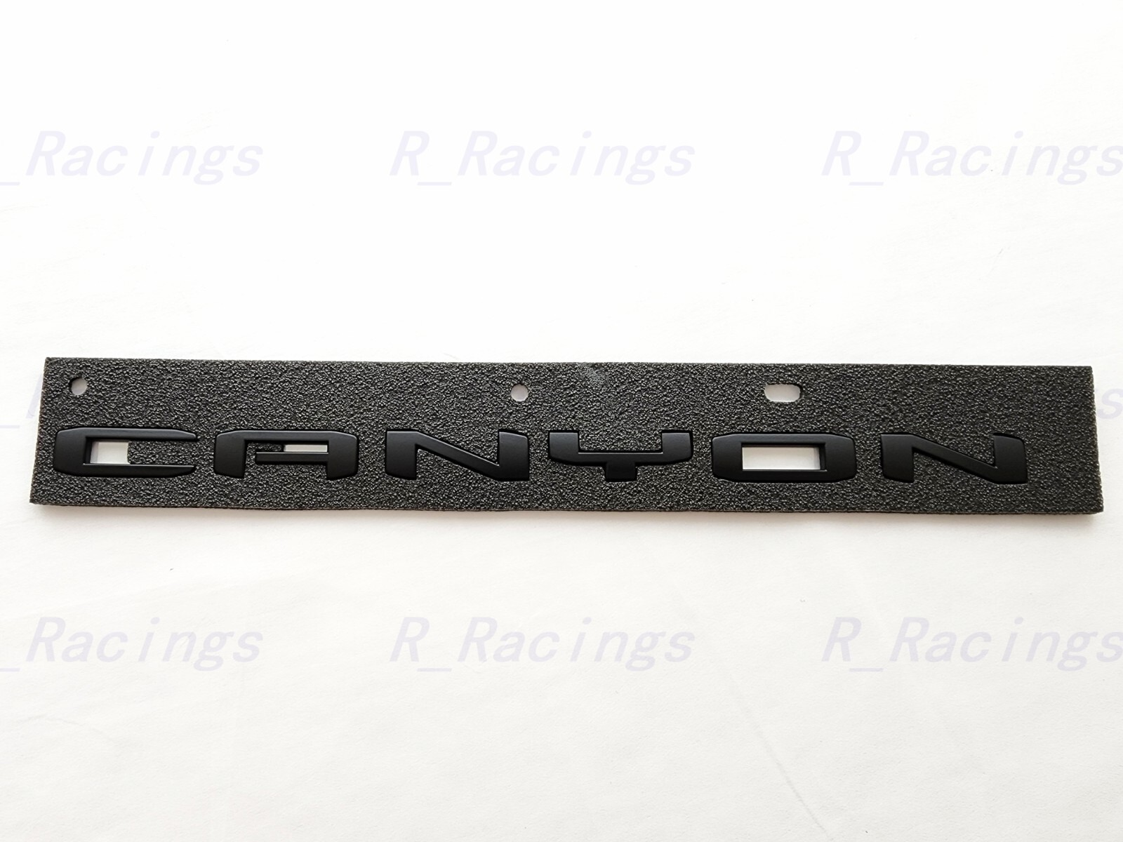 1PC Matte Black Rear Tailgate Conner Canyon Letter Emblems 2021-22 Canyon Denali