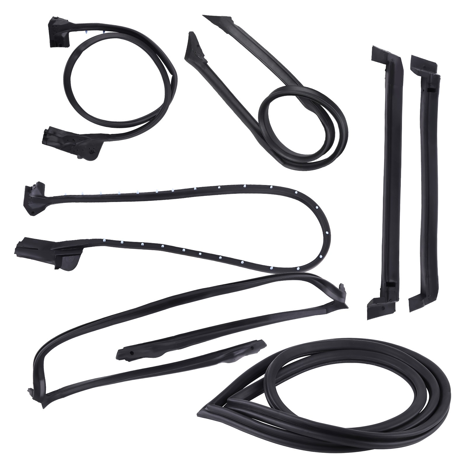 Full Weatherstrip 7pcs Kit for Chevrolet Corvette C4 Coupe 1990-1996 9096GGW